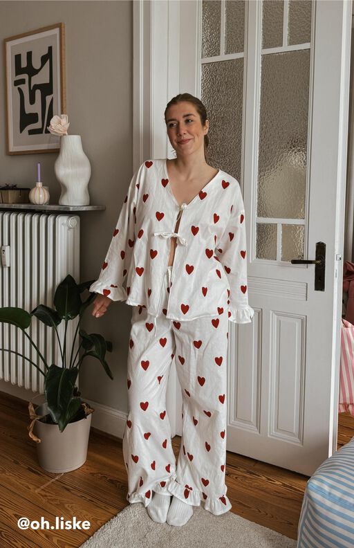 Pyjama Set (Blouse + Pantalon) image number 4