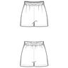 Pantalon court avec élastique Patron XS-XXXL thumbnail number 5