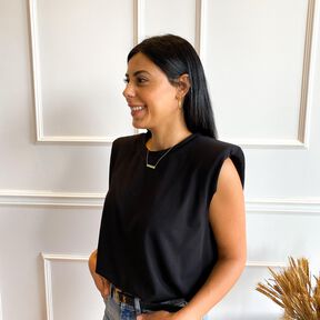 Tshirt / robe à épaulettes - T34-44