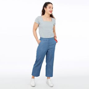 Madame ILSE - Pantalon à fermeture à glissière