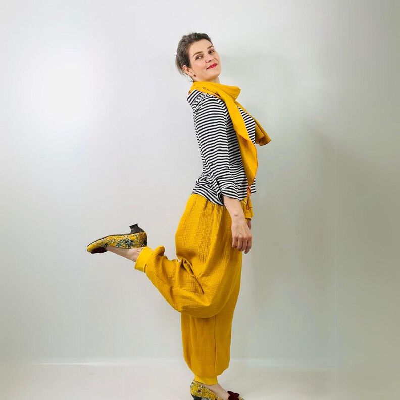 Patron Pantalon de harem PIPPA  T. 34-54 | Pantalon bouffant image number 6