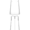 Patron de robe en lin pour femme XS-XXXL Robe mini thumbnail number 5