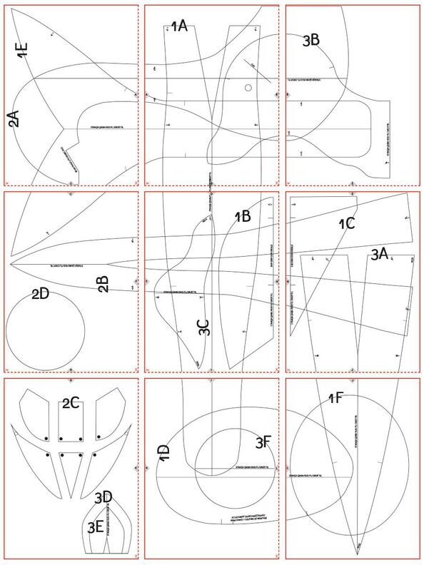 Têtes d'animaux WALLY Patron de Couture image number 3