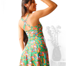 Koli Top | Crop bustier et haut avec laçage et volant thumbnail number 8