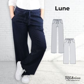 Pantalon Lune tailles 34-54 Patron