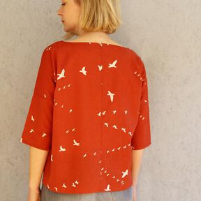 Madame AIKO - Blouse à manche 3/4  XXS-L