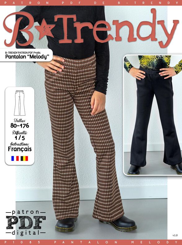 Pantalon MELODY Patron de Couture image number 2