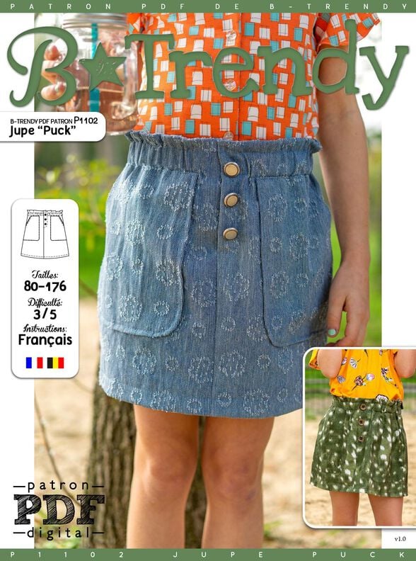 Jupe PUCK Patron de Couture  image number 2