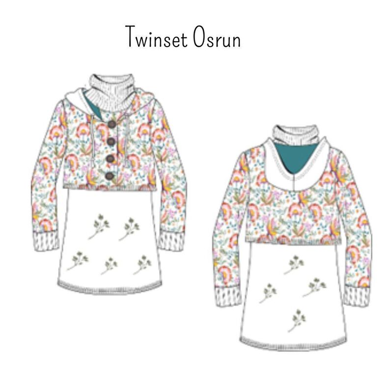 Veste + t-shirt Osrun tailles 34-46 Patron image number 9