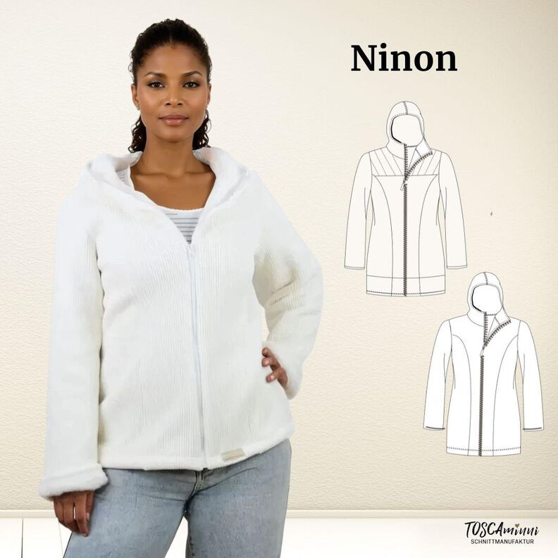 Patron Veste Ninon tailles 34-54 image number 1