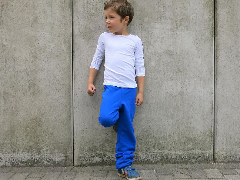 PAULI - Pantalon en sweat 86-152 image number 2