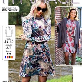 Robe Kirsten Patron de Couture