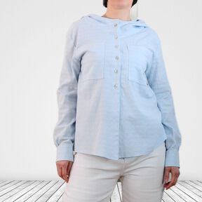 Blouse Fleurine tailles 34-54 Patron