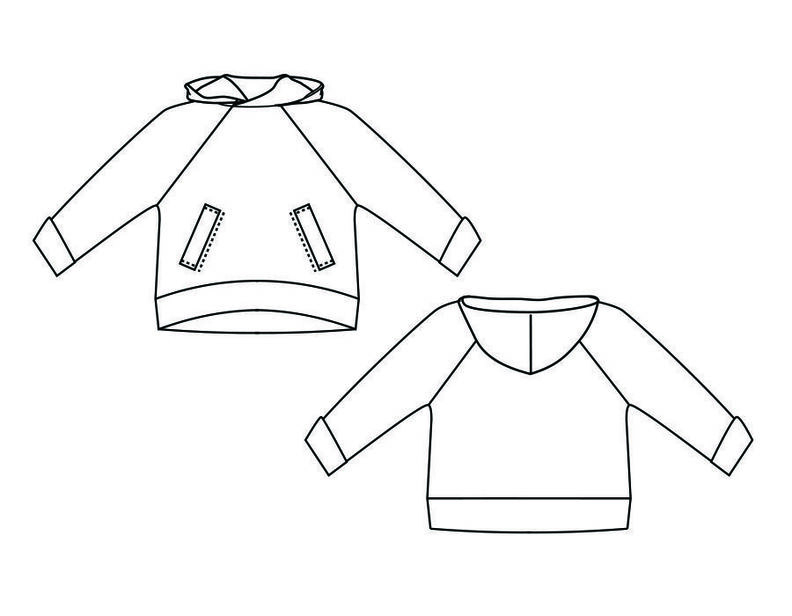 Hoodie LEAH Patron de Couture image number 3