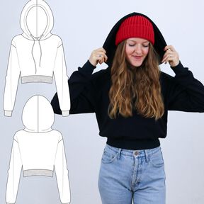 Sweat à capuche T34-56 - PATRON DE COUTURE