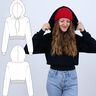 Sweat à capuche T34-56 - PATRON DE COUTURE thumbnail number 2