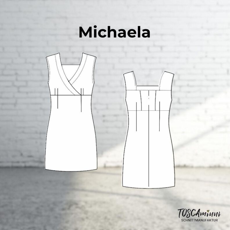 Robe Michaela T. 34-54 patron | robe etui image number 6