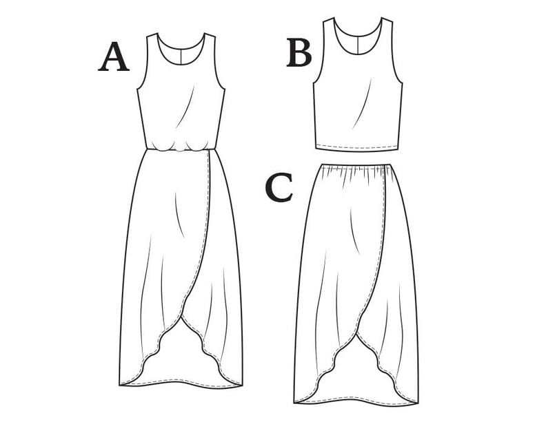 Robe Reese Patron de Couture image number 3