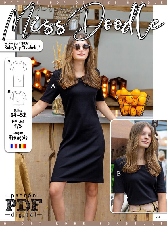 Robe Isabelle Patron de Couture image number 2