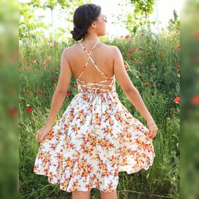 Patron Tonatiuh | Robe et haut avec laçage dans le dos