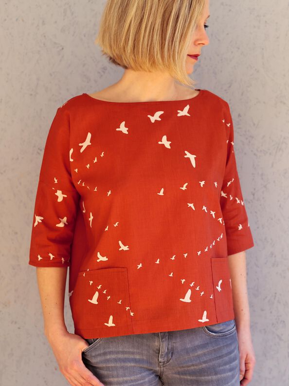 Madame AIKO - Blouse à manche 3/4  XXS-L image number 7