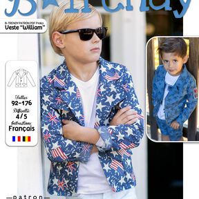 Veste WILLIAM Patron de Couture