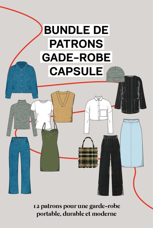 Bundle de patrons gade-robe capsule - Patrons de couture image number 2