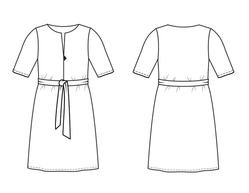 Robe Louisa Patron de Couture image number 3