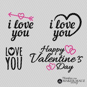 Paroles de la Saint-Valentin - Fichier traceur