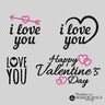 Paroles de la Saint-Valentin - Fichier traceur thumbnail number 1