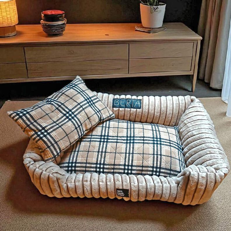 Lit pour chien Alma - patron et instructions de couture image number 4