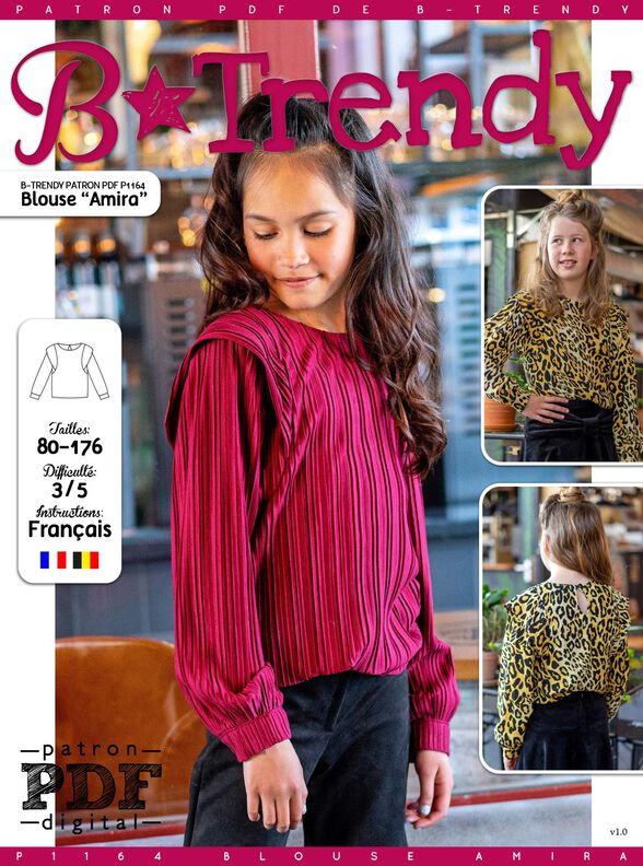 Blouse Amira Patron de Couture image number 2