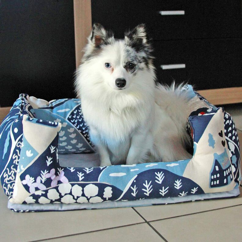 Lit pour chien Alma - patron et instructions de couture image number 8