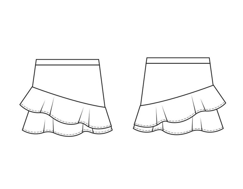 Jupe Linde Patron de Couture  image number 3