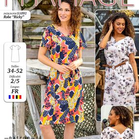Robe RICKY Patron de Couture