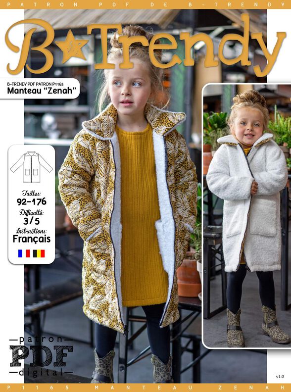 Manteau Zenah Patron de Couture image number 2