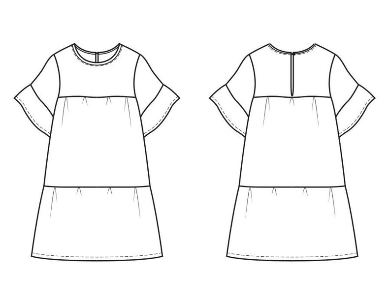 Robe Bibi Patron de Couture image number 3