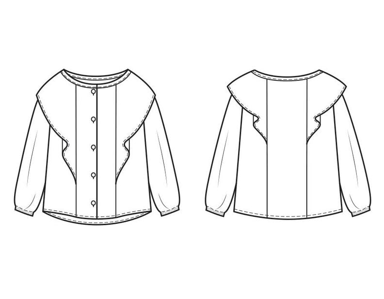 Blouse Robina Patron de Couture image number 3