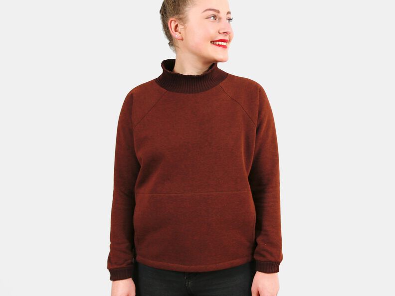 Madame BETTI - sweat chauve-souris avec poche XS-XXL image number 2