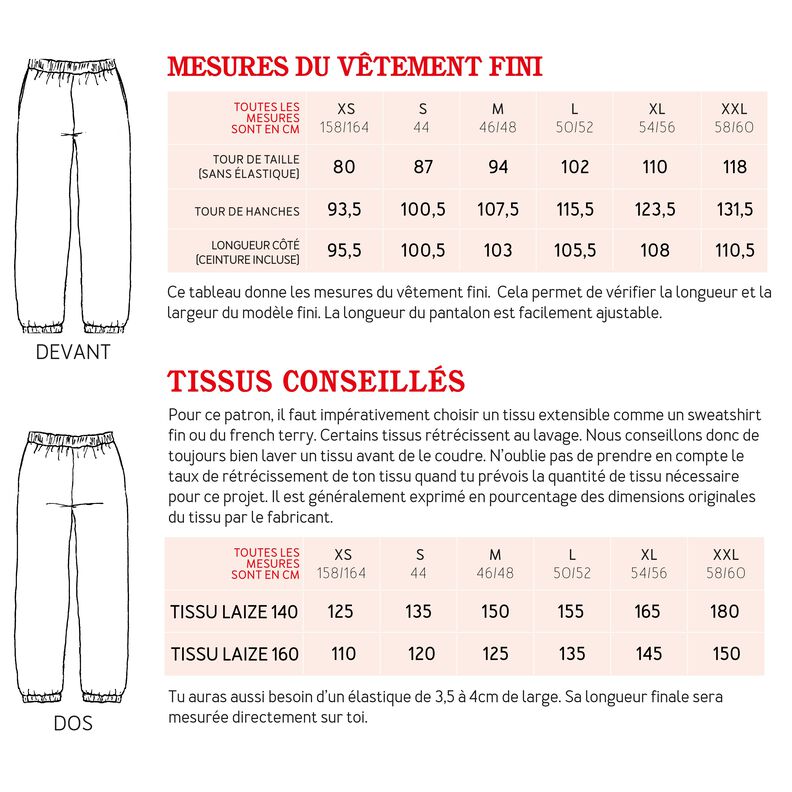 MONSIEUR JOJO - pantalon de jogging XS-XXL image number 7