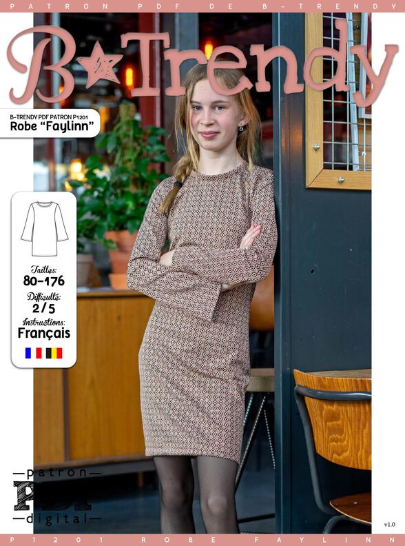 Robe Faylinn Patron de Couture image number 2