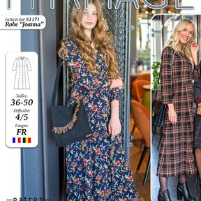 Robe Joanna Patron de Couture