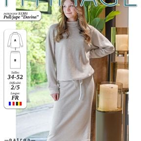 Pull/Jupe Davina de Couture