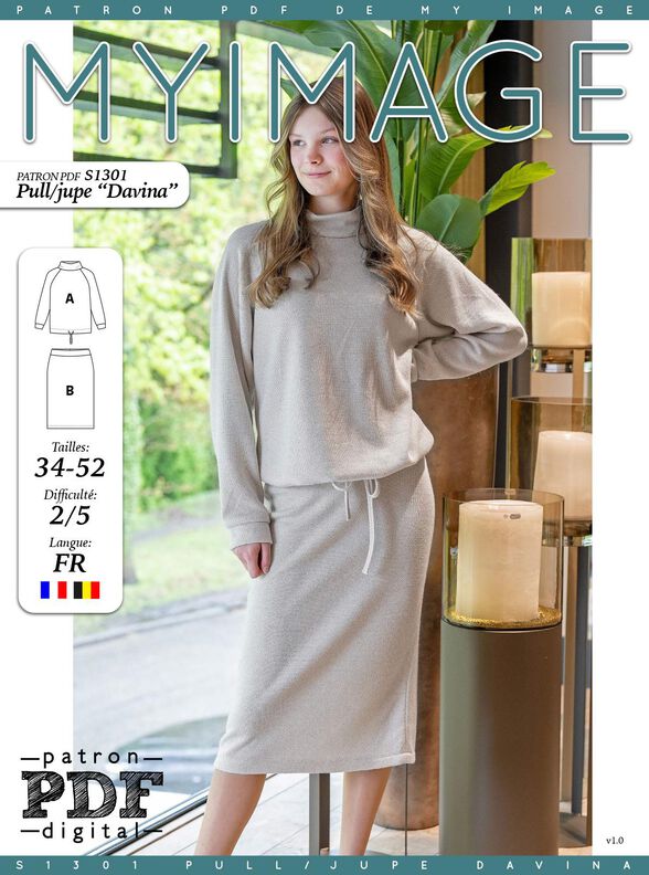 Pull/Jupe Davina de Couture image number 2