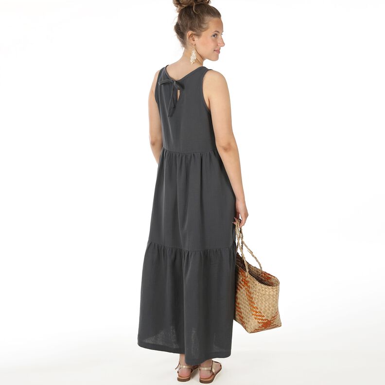 Madame CLAIRE - Robe d’été longue et volantée XS-XXL image number 4