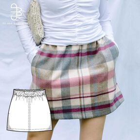 Jupe courte Patron XS-XXXL. Jupe Patron de couture
