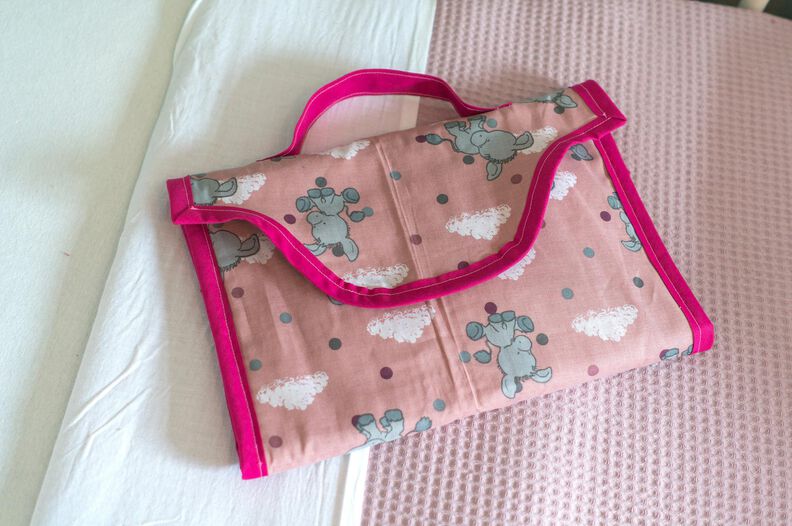 Plaid B&Eacute;B&Eacute; OLLY Patron de Couture image number 5