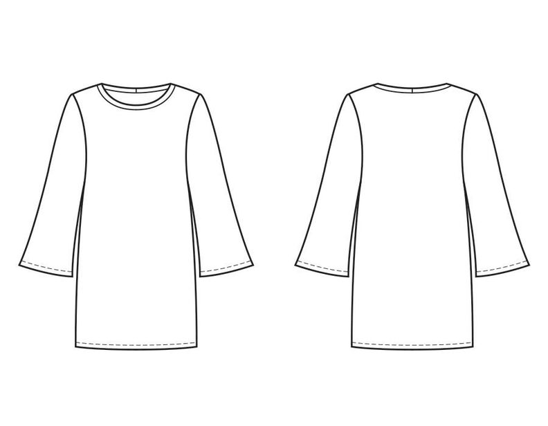 Robe Faylinn Patron de Couture image number 3