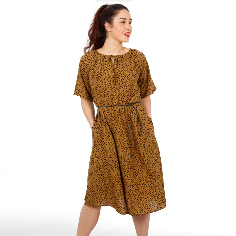 Madame MALIN - Robe avec encolure à plis XS-XXL image number 5