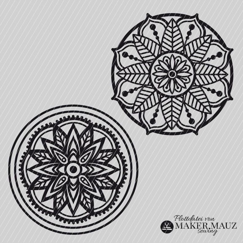 Fichier traceur Boho Mandala image number 1